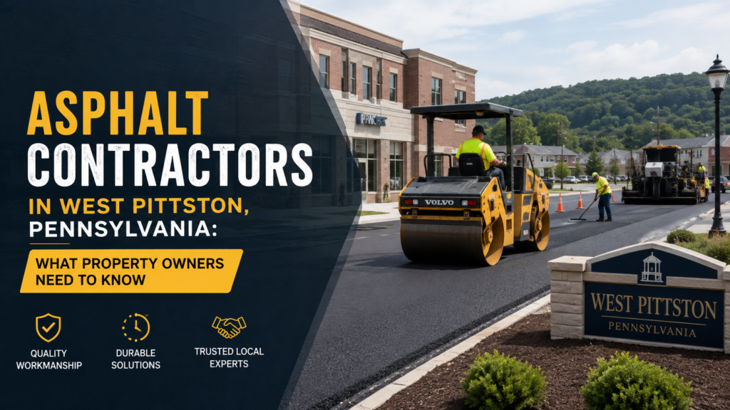 Asphalt Contractors in West Pittston, Pennsylvania: What Property Owners Need to Know