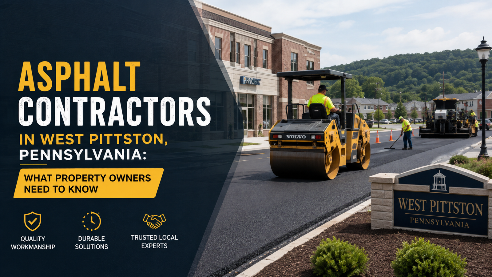 Asphalt Contractors in West Pittston, Pennsylvania: What Property Owners Need to Know
